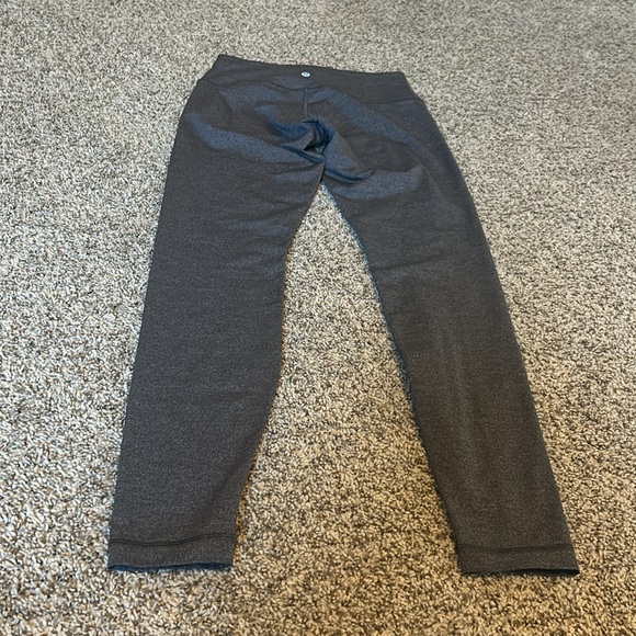 Lululemon Like New Dark Gray Full Length Leggings - Picture 9 of 12